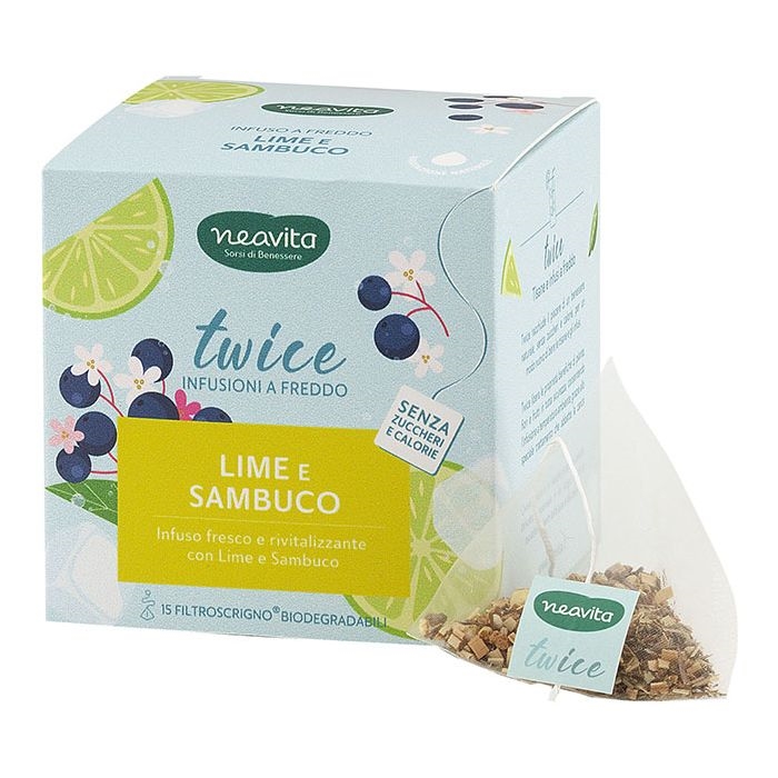 Infuso a freddo Lime e Sambuco