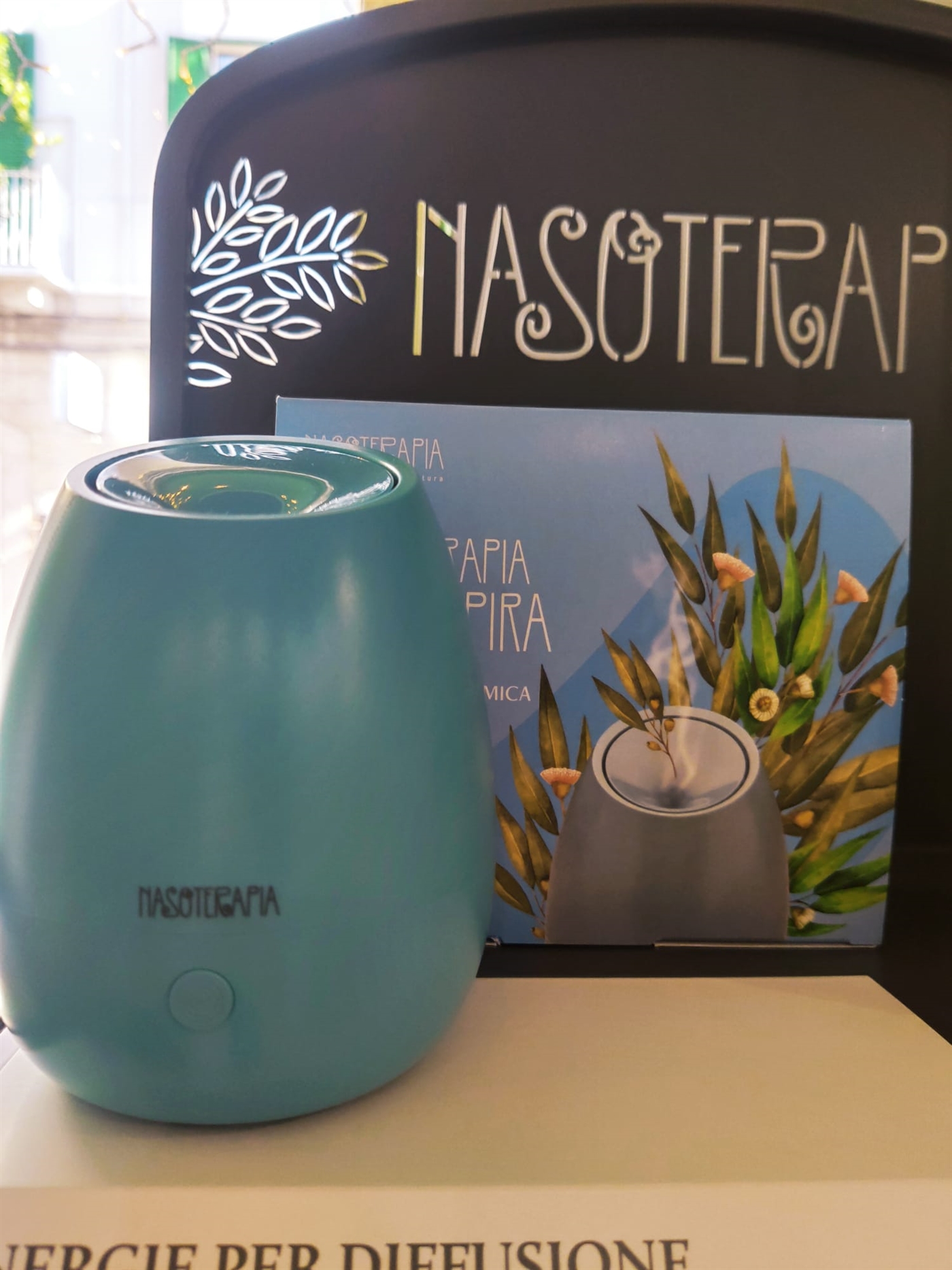 Aromaterapia che Respira- con olio essenziale di eucalipto