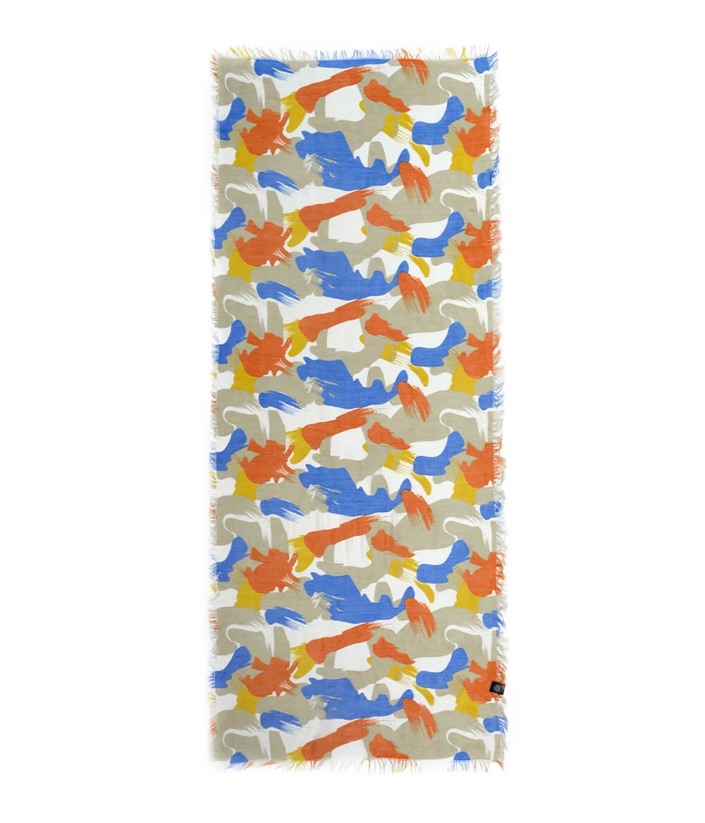 Foulard Bamboo Junior Mago di Oz - F3F4EF-01